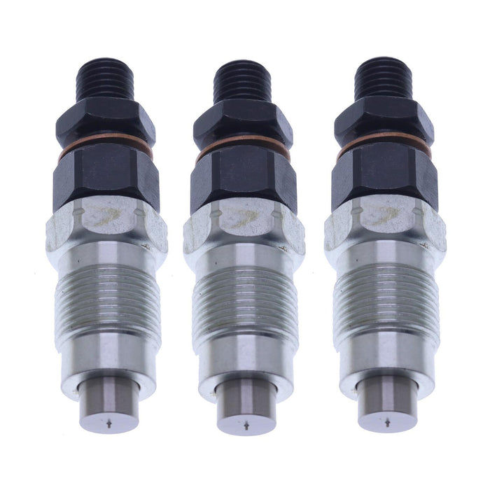DURAFORCE 3x Fuel Injectors for Kubota ZD1011 ZD1021 ZD221 ZD321 ZD323 K-008 K008-3 KX41-3