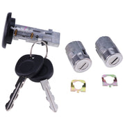 DURAFORCE Ignition Switch Door Lock Cylinder 706797 706592 for 2002 Silverado Chevy GMC