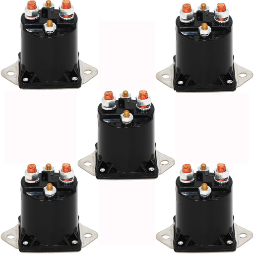 DURAFORCE 5Pcs 36 Volt 4 Terminal Solenoid for Club Car DS Golf Cart Part 36V 1976-1998