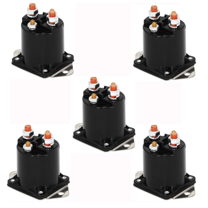 DURAFORCE 5Pcs 36 Volt 4 Terminal Solenoid for Club Car DS Golf Cart Part 36V 1976-1998