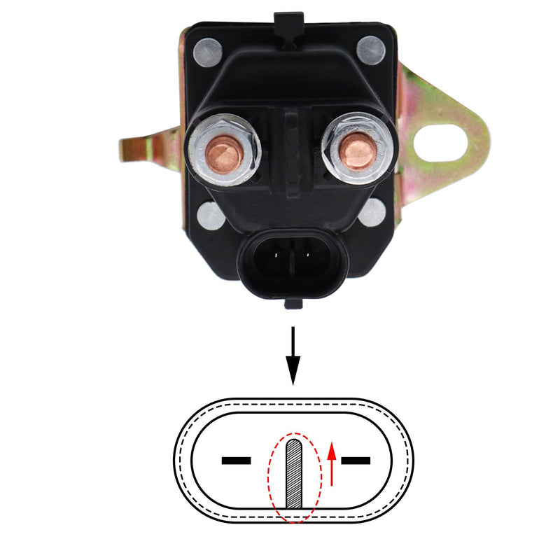 DURAFORCE Starter Solenoid Relay 7CM-1241-212-51 7CM124121251 for Trombetta