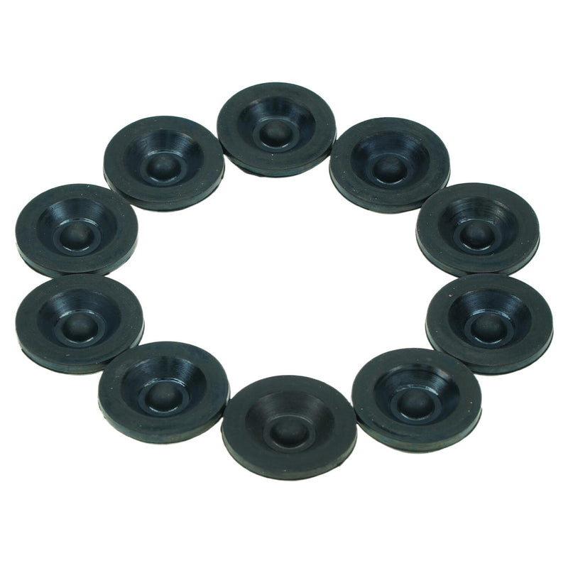 DURAFORCE Dexter EZ Lube Trailer Camper Axle Wheel Rubber Grease Plugs Hub Dust Cap 10pcs