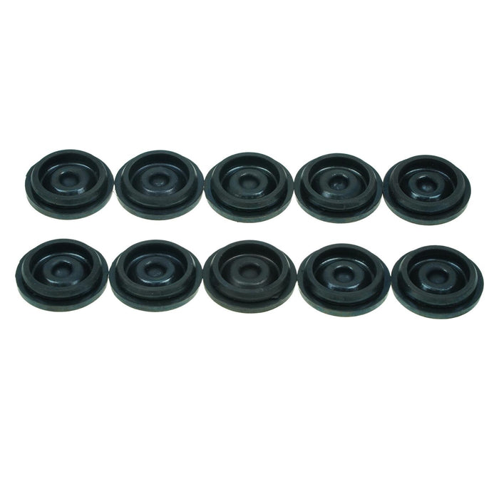 DURAFORCE 10×Dexter EZ Lube Trailer Camper Axle Wheel Rubber Grease Plugs Hub Dust Cap