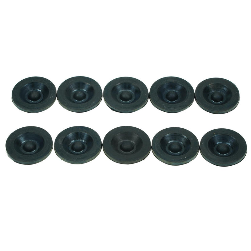 DURAFORCE Dexter EZ Lube Trailer Camper Axle Wheel Rubber Grease Plugs Hub Dust Cap 10pcs