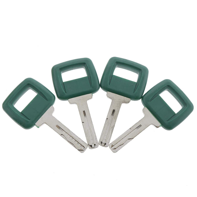DURAFORCE 4X Ignition Keys For Volvo Loader Articulated Hauler 17225331