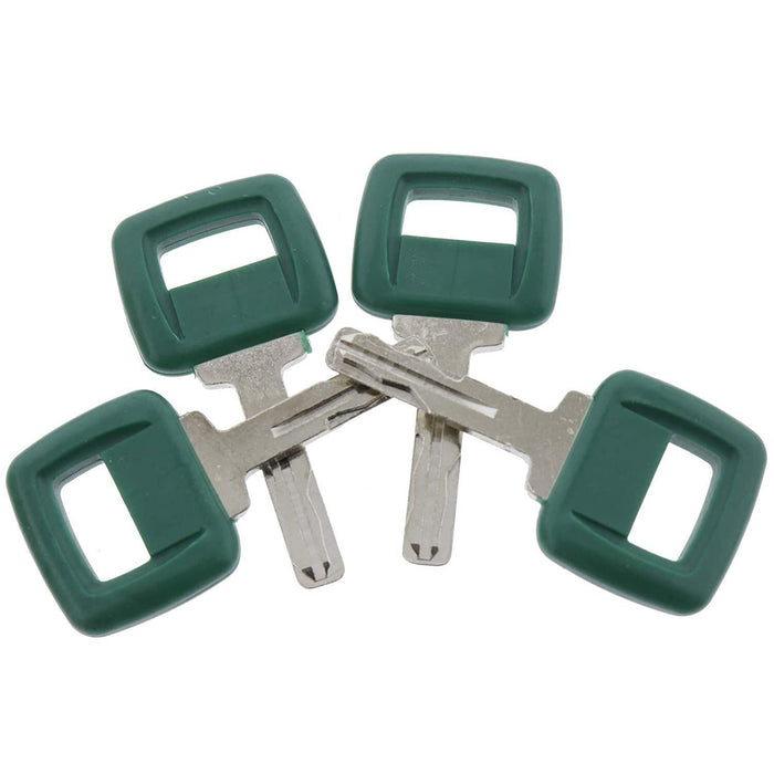 DURAFORCE 4X Ignition Keys For Volvo Loader Articulated Hauler 17225331