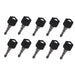 DURAFORCE New 10 PCS 212 Ignition Keys D554212 for Doosan Daewoo Forklift D25 D35 G25 G35