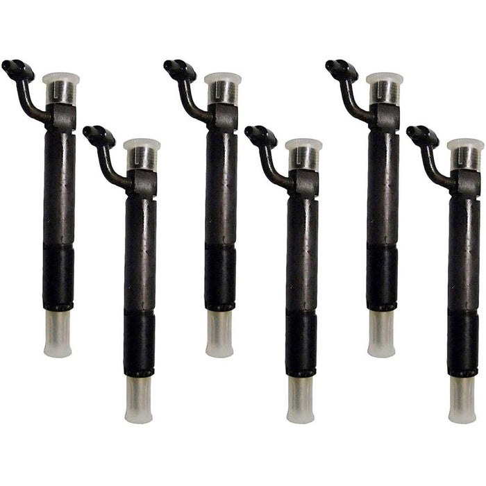 DURAFORCE 6X Fuel Injectors 675967C91 for Case-IH 1466 1440 1460 1480 1566 3688 4166 4186