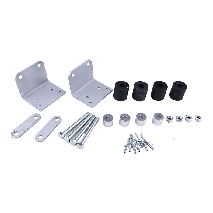 DURAFORCE Lower Roller Bracket Kit for Peterbilt 379 Trucks Driver and Passenger Side