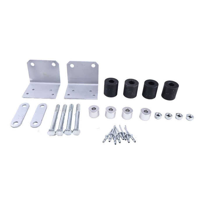 DURAFORCE Lower Roller Bracket Kit for Peterbilt 379 Trucks Driver and Passenger Side