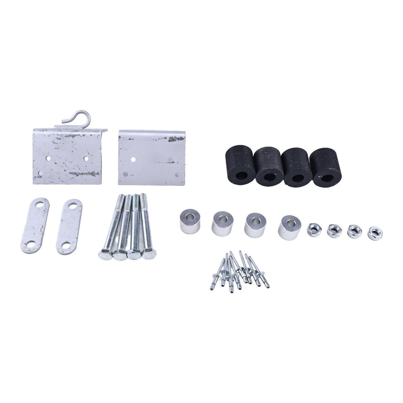 DURAFORCE Lower Roller Bracket Kit for Peterbilt 379 Trucks Driver and Passenger Side