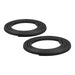 DURAFORCE Extended Cab Door Seal Set Weatherstrip for 2000-2006 Silverado Sierra X-Cab