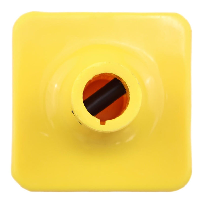 DURAFORCE 1 Pc Air Brake Valve Control Knob Parking Brake Yellow Fit for Truck 248433