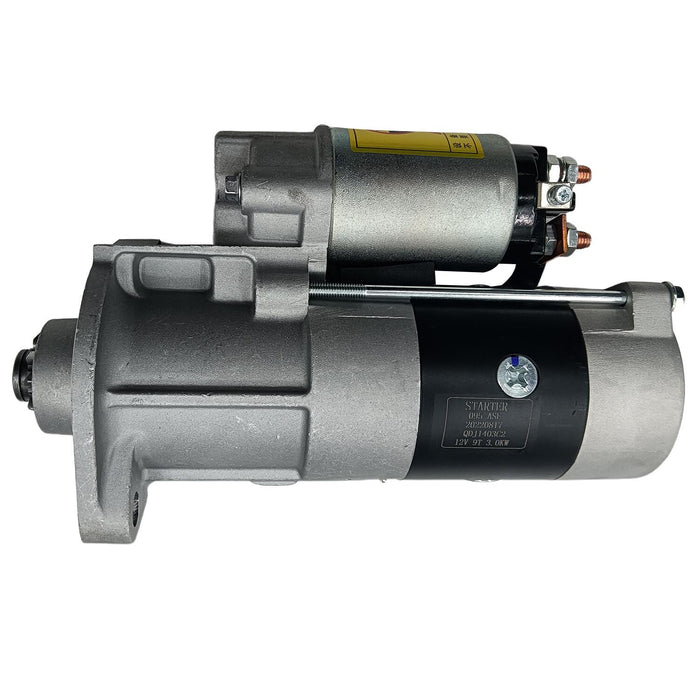 DURAFORCE 12V 9 Tooth Starter Motor 1K012-63010 1K012-63011 for Kubota V3300 V3600 V3800