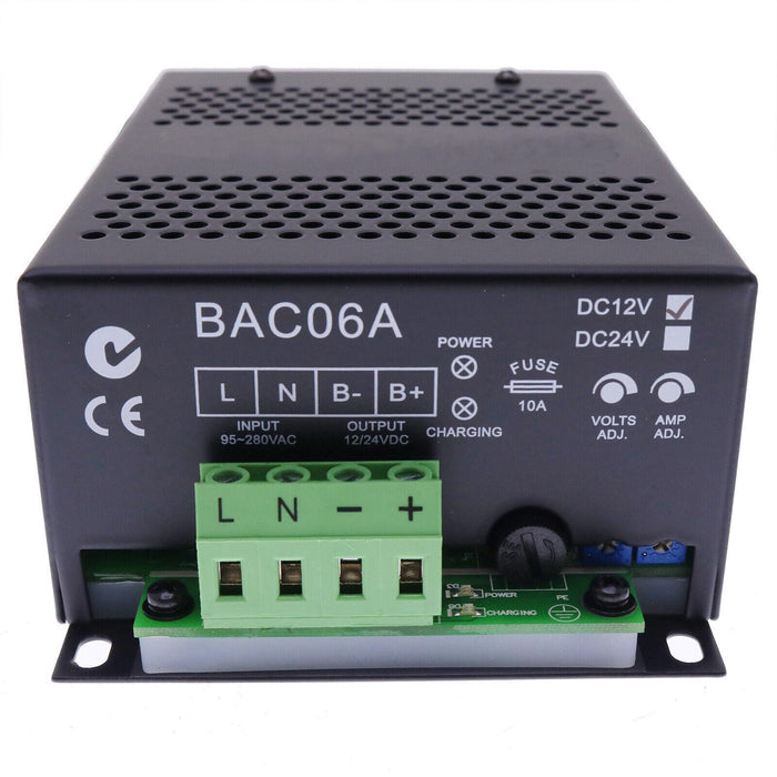 DURAFORCE New Battery Charger BAC06A 12V for Smartgen Generator BAC-06A BAC-06 12V