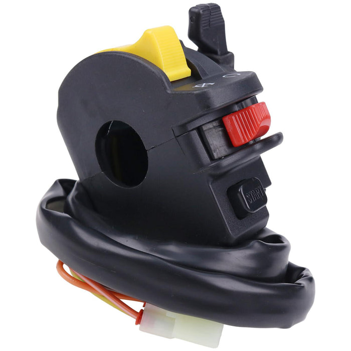 DURAFORCE Handlebar Switch Start Stop Headlight for Suzuki Quadsport/Ozark 250 LTF/LTZ250