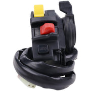 DURAFORCE Left Handlebar Switch Start Headlight for Suzuki Ozark 250 LT-F250 ATV 2002-2014