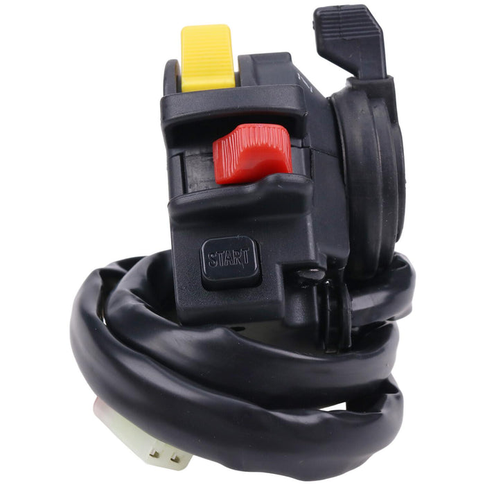 DURAFORCE Left Handlebar Switch Start Headlight for Suzuki Ozark 250 LT-F250 ATV 2002-2014