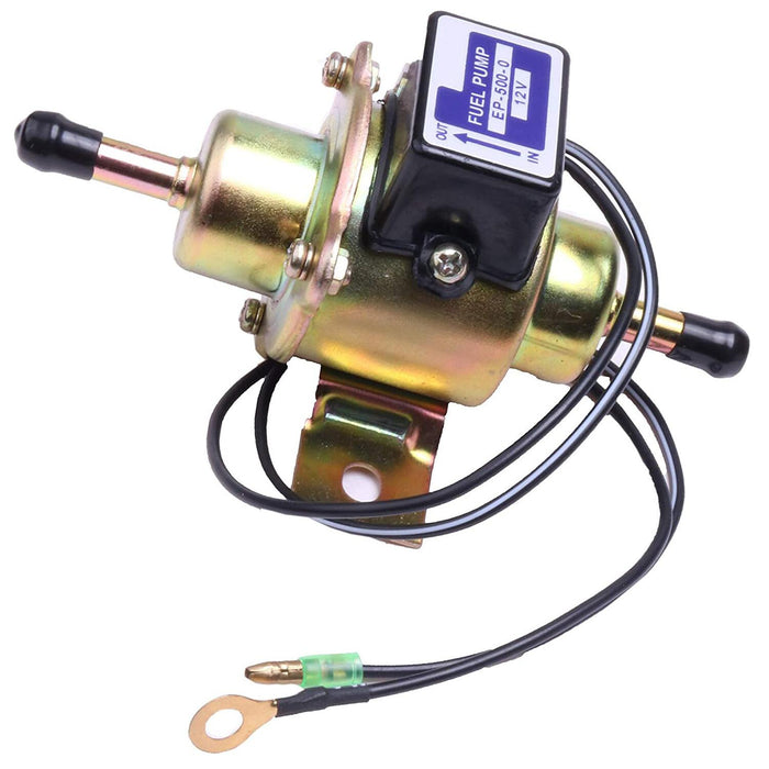 DURAFORCE Electric Fuel Pump 12V for Yanmar Cub Cadet Kubota B6000 G3200 G4200 G5200 G6200