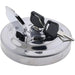 DURAFORCE Lockable Fuel Tank Cap 4361638 for Hitachi Excavator W/ 2 Keys EX120-5 EX100-3