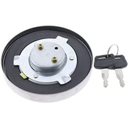 DURAFORCE Fuel Cap W/2 Key For John Deere Excavator 330CLC 370C 80C 160C LC 550LC 750