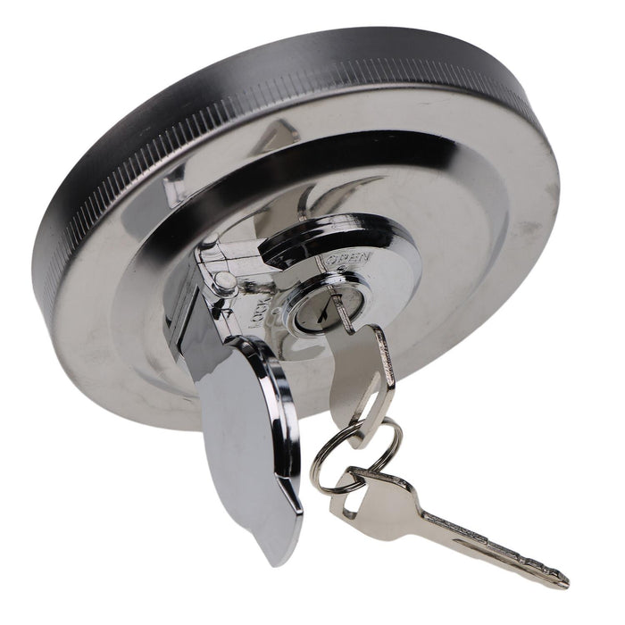 DURAFORCE Lockable Fuel Tank Cap 20Y-04-11240 134-04-71180 For Komatsu W/ 2 Keys