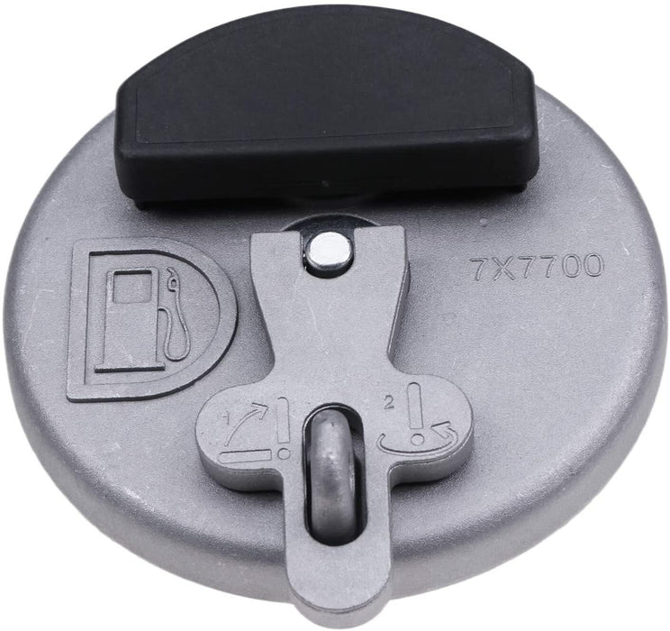 DURAFORCE Locking Fuel Cap for Caterpillar Dozers D3C III, D3G, D4C III, D4G, D4H, D5C III
