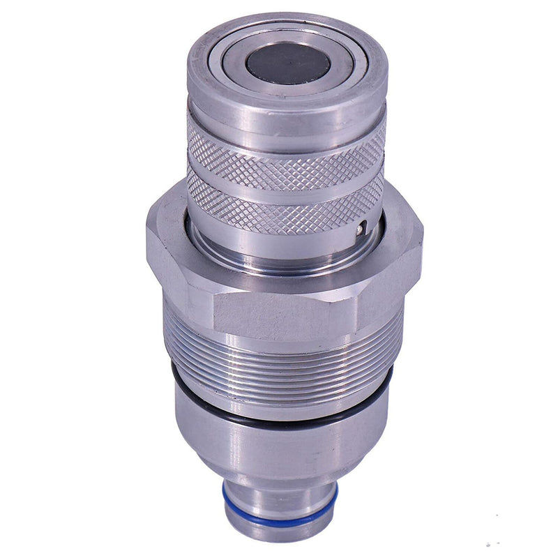 DURAFORCE Female Flat Face Hydraulic Coupler for Bobcat A220 A300 A770 S130 S150 S160 T140