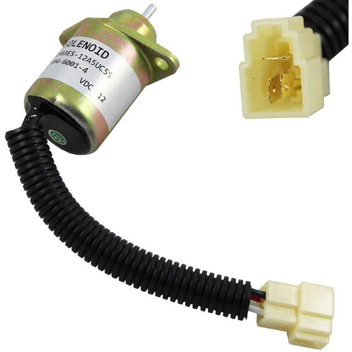 DURAFORCE Fuel Shut Off Solenoid Shutdown SA4569T For Kubota Yanmar SA4569 17454-60010 12V