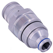 DURAFORCE Hydraulic Female Flat Face Quick Coupler AT406475 for John Deere 318E 319E 320E
