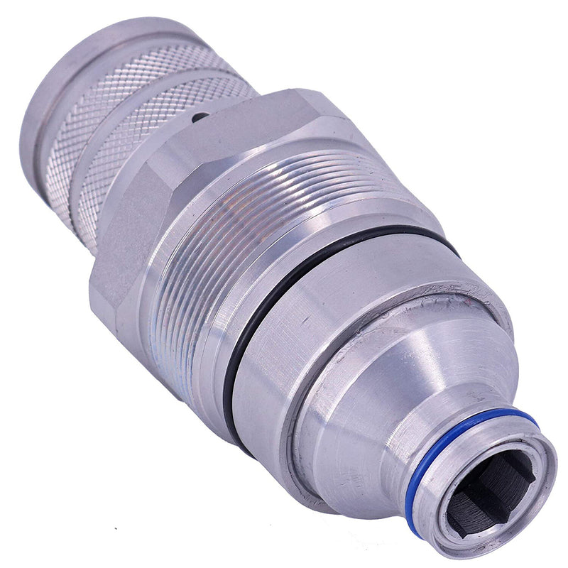DURAFORCE Hydraulic Female Flat Face Quick Coupler AT406475 for John Deere 318E 319E 320E