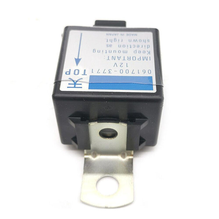 DURAFORCE Time Delay Relay Solenoid 061700-3770 for Denso Kubota Engine Stop Relay 12V