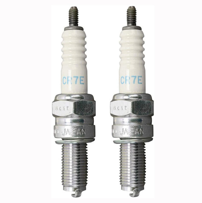 DURAFORCE Set 4 NGK Standard Spark Plugs for Kawasaki KLR650 2011-2009 Engine 650cc
