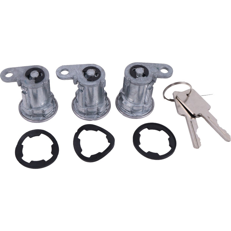 DURAFORCE NewDoor Lock Cylinder & Keys 8122874K3 For Jeep CJ Wrangler YJ Cherokee XJ 84-90