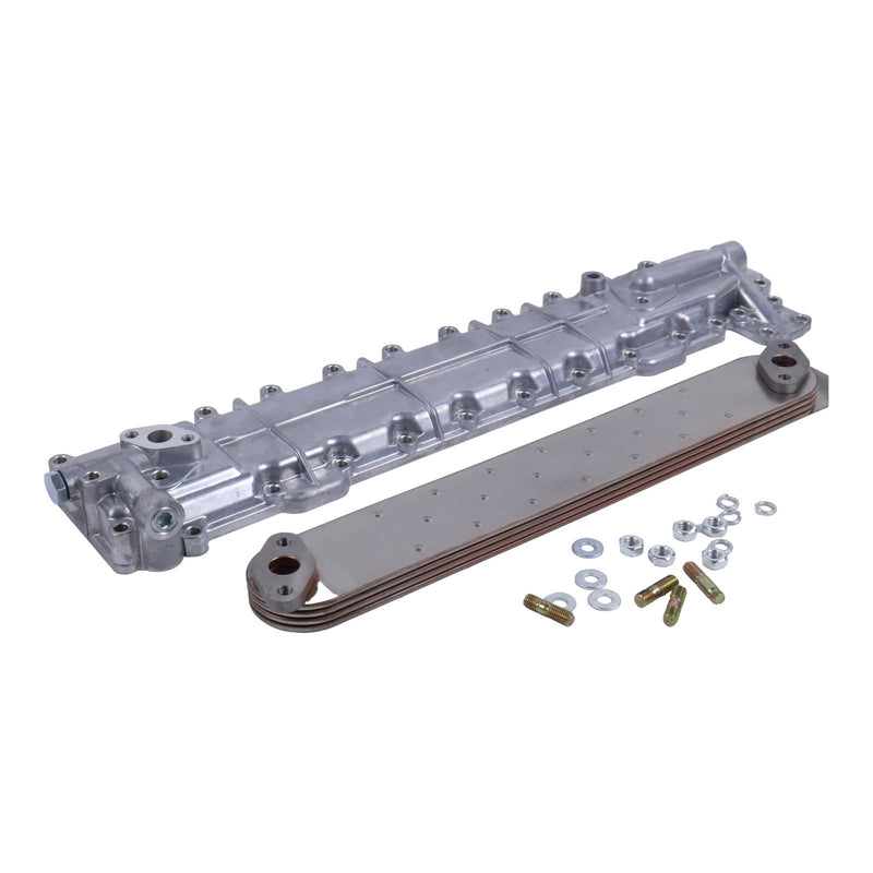 DURAFORCE Oil Cooler Assembly 1-21700-249-1 1-21700-249-2 For Isuzu Engine 6BG1 6BD1 6BD1T