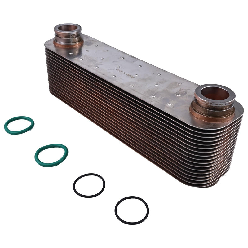 DURAFORCE Oil Cooler Assembly 17 Plate 29544961 29555183 for Allison Transmission