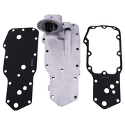 DURAFORCE Oil Filter Mount Housing W/Gaskets For 89-02 Dodge Cummins 6B 6BT 6BTA 5.9L