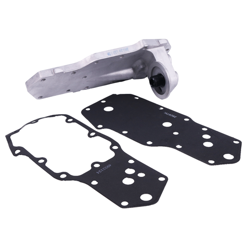 DURAFORCE Oil Filter Mount Housing W/Gaskets For 89-02 Dodge Cummins 6B 6BT 6BTA 5.9L