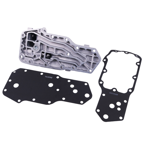 DURAFORCE Oil Filter Mount Housing W/Gaskets For 89-02 Dodge Cummins 6B 6BT 6BTA 5.9L