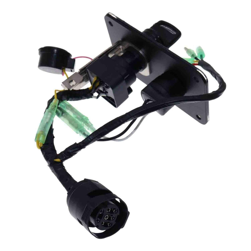 DURAFORCE Outboard Single Engine Key Switch Panel Assembly 704-82570-12-00 For Yamaha