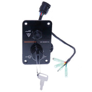 DURAFORCE Outboard Single Engine Key Switch Panel Assembly 704-82570-12-00 For Yamaha