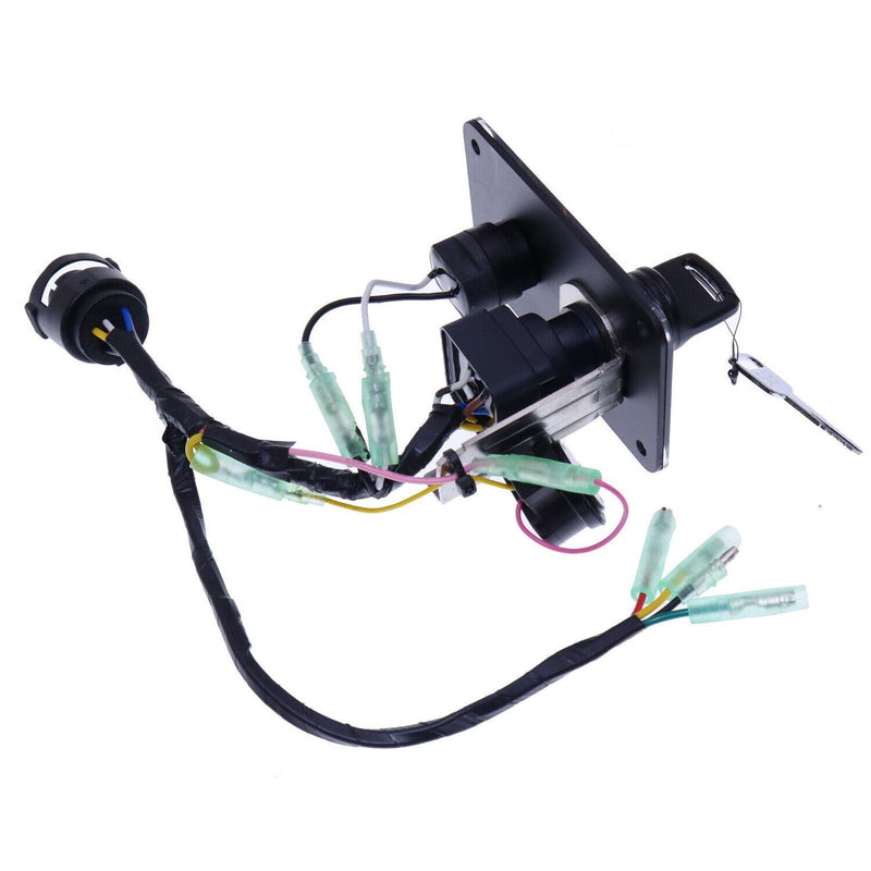 DURAFORCE Outboard Single Engine Key Switch Panel Assembly 704-82570-12-00 For Yamaha