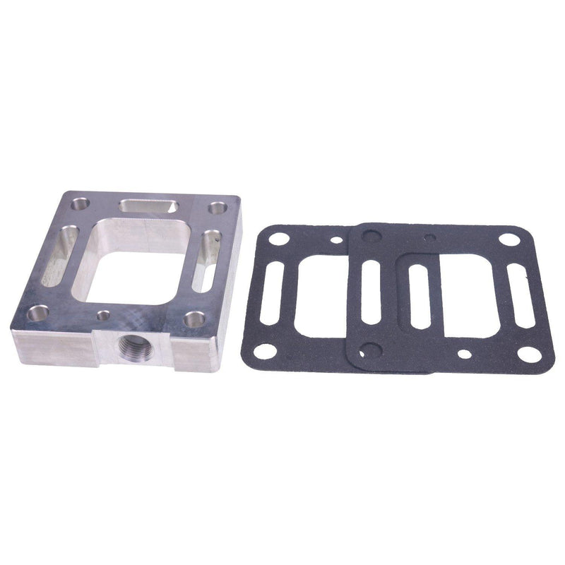 DURAFORCE Oxygen Sensor Plate W/ Gaskets For Mercruiser Most Engines Chevy SBC BBC Ford