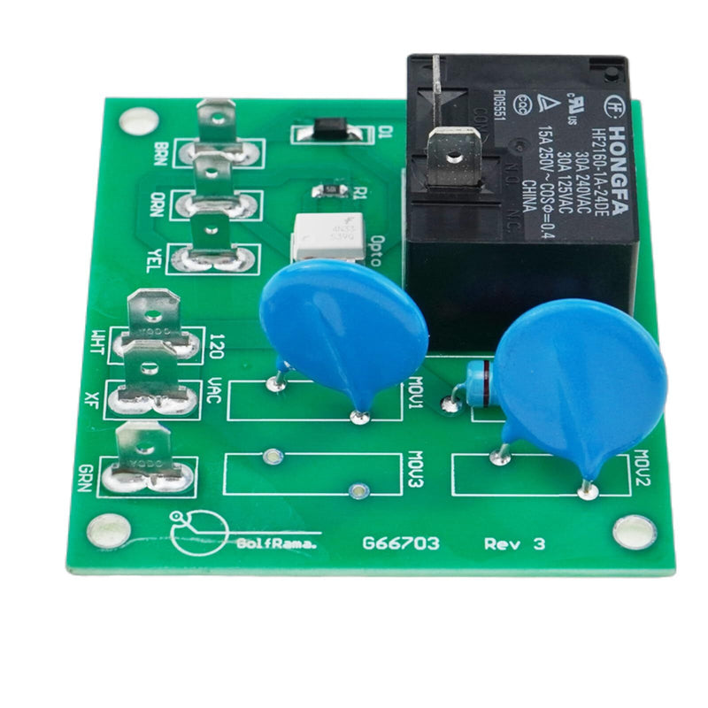 DURAFORCE Power Input Charger Board G6670301 For EZGO 36V 1994-up Medalist/TXT Golf Carts