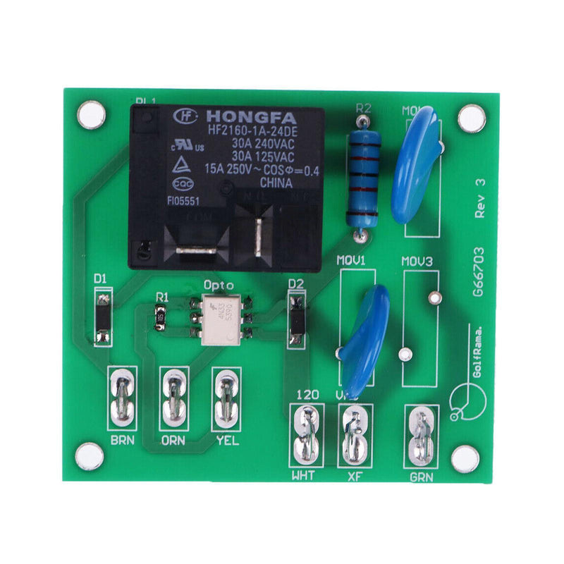 DURAFORCE Power Input Charger Board G6670301 For EZGO 36V 1994-up Medalist/TXT Golf Carts