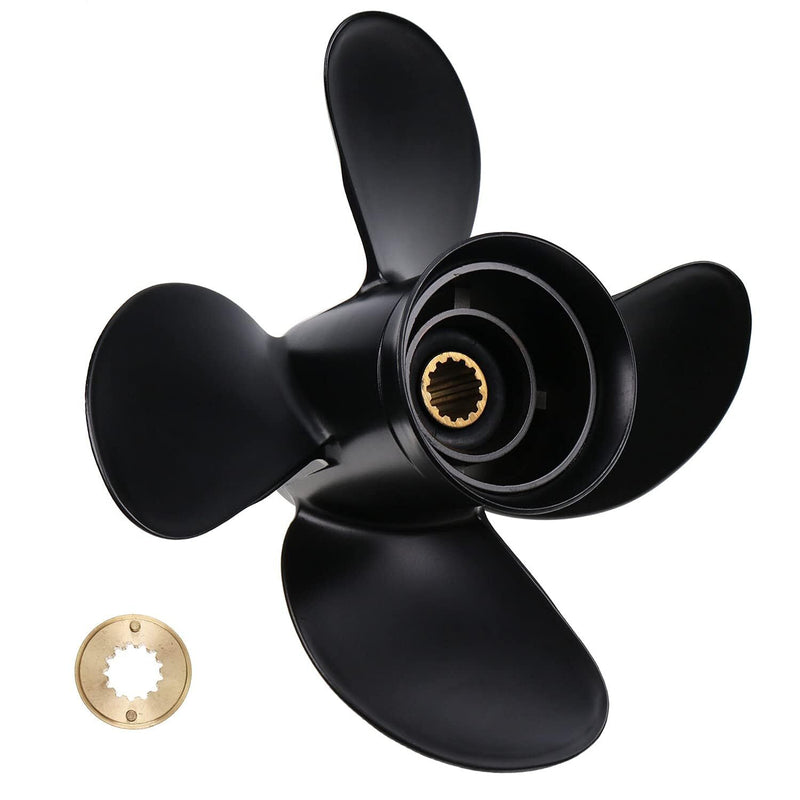 DURAFORCE Propeller 8M8026635 For Mercury Spitfire 4 Blade Prop 10.1x14 40HP 50HP 60HP