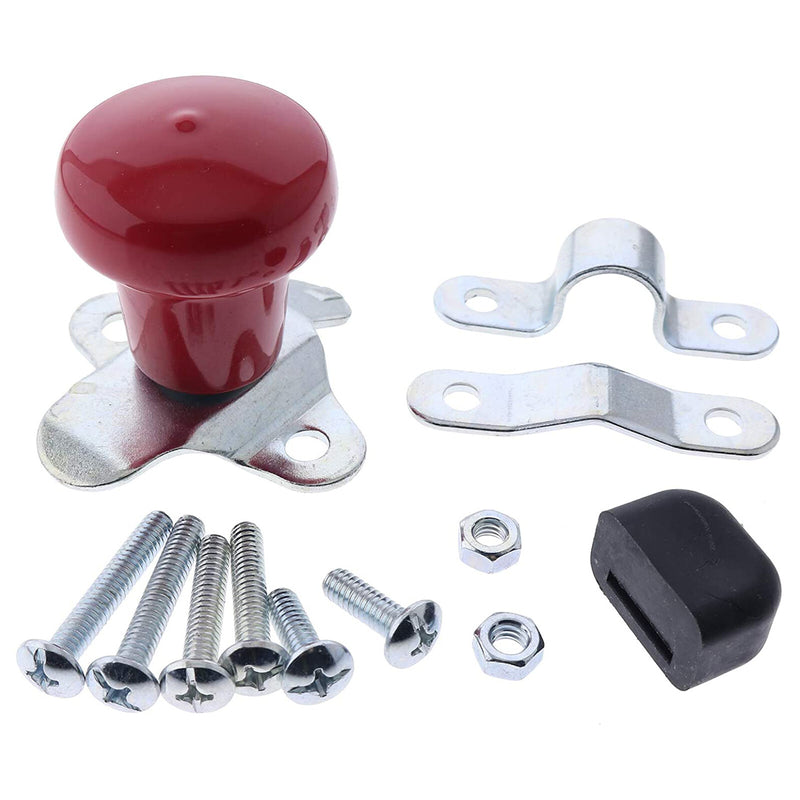 DURAFORCE Red Steering Wheel Spinner Knob WSV122R For John Deere Case Ford Tractor
