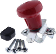 DURAFORCE Red Steering Wheel Spinner Knob WSV122R For John Deere Case Ford Tractor