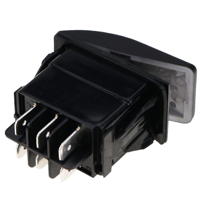 DURAFORCE Rocker Switch - Replaces Generac 0D4767, DPDT ON-OFF-(ON)
