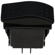 DURAFORCE Rocker Switch - Replaces Generac 0D4767, DPDT ON-OFF-(ON)